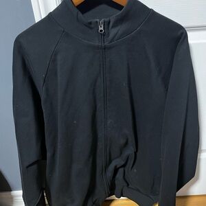 “IDLT” Black Zip Sweatshirt
